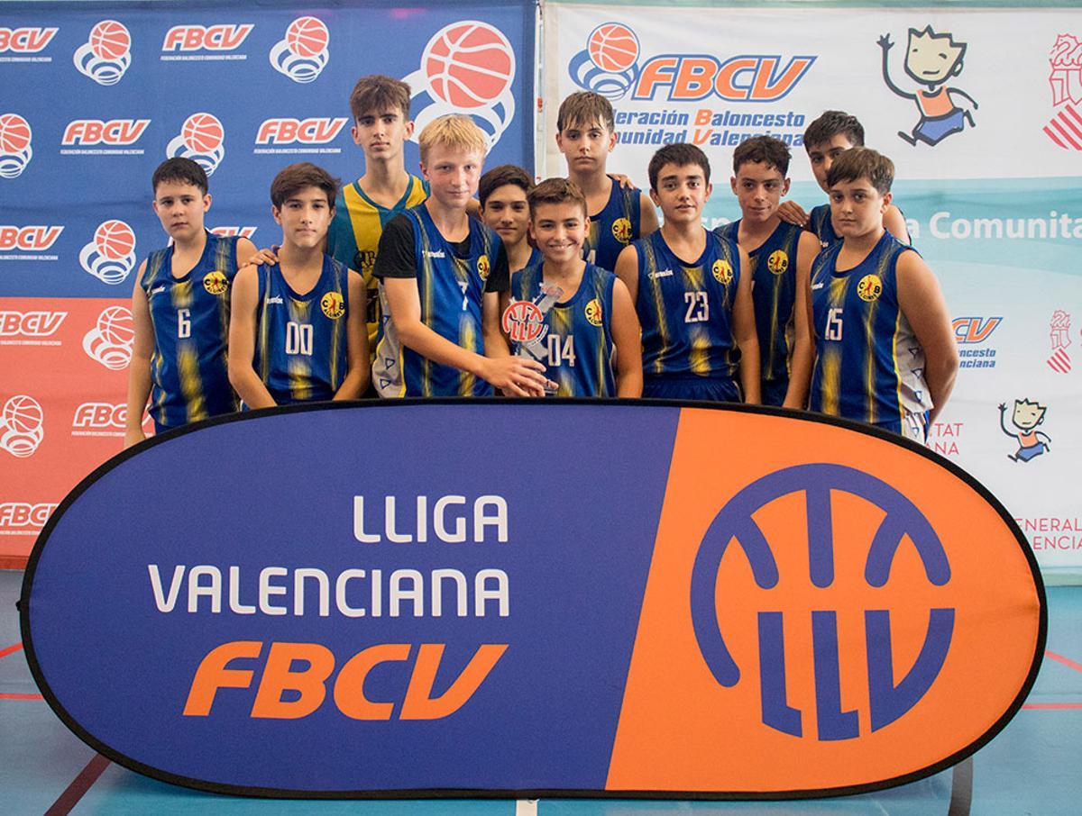 Subcampeón Infantil Masculino: CB Alginet.