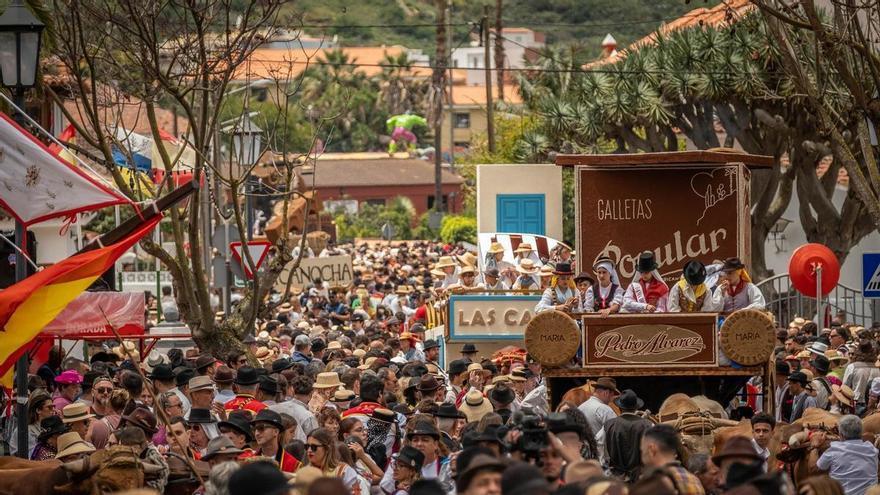 En pareja, con amigos o en familia: cualquier plan es bueno para la romería de Tegueste