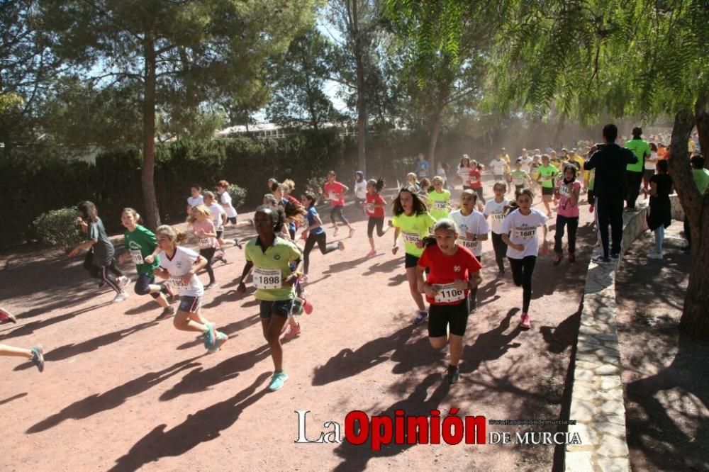 Final Cross Escolar de Lorca. Alevín femenino