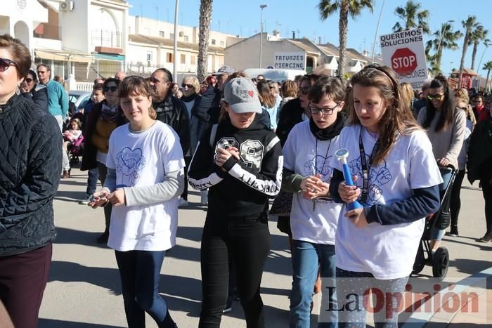 Los Alcázares se echa a la calle para exigir soluciones a las inundaciones