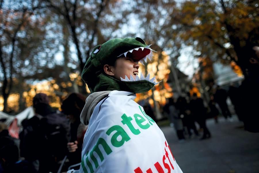 Manifestación en Madrid por la Cumbre del Clima