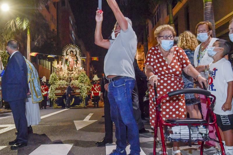 Primera procesión virgen de La Luz tras la pandemia