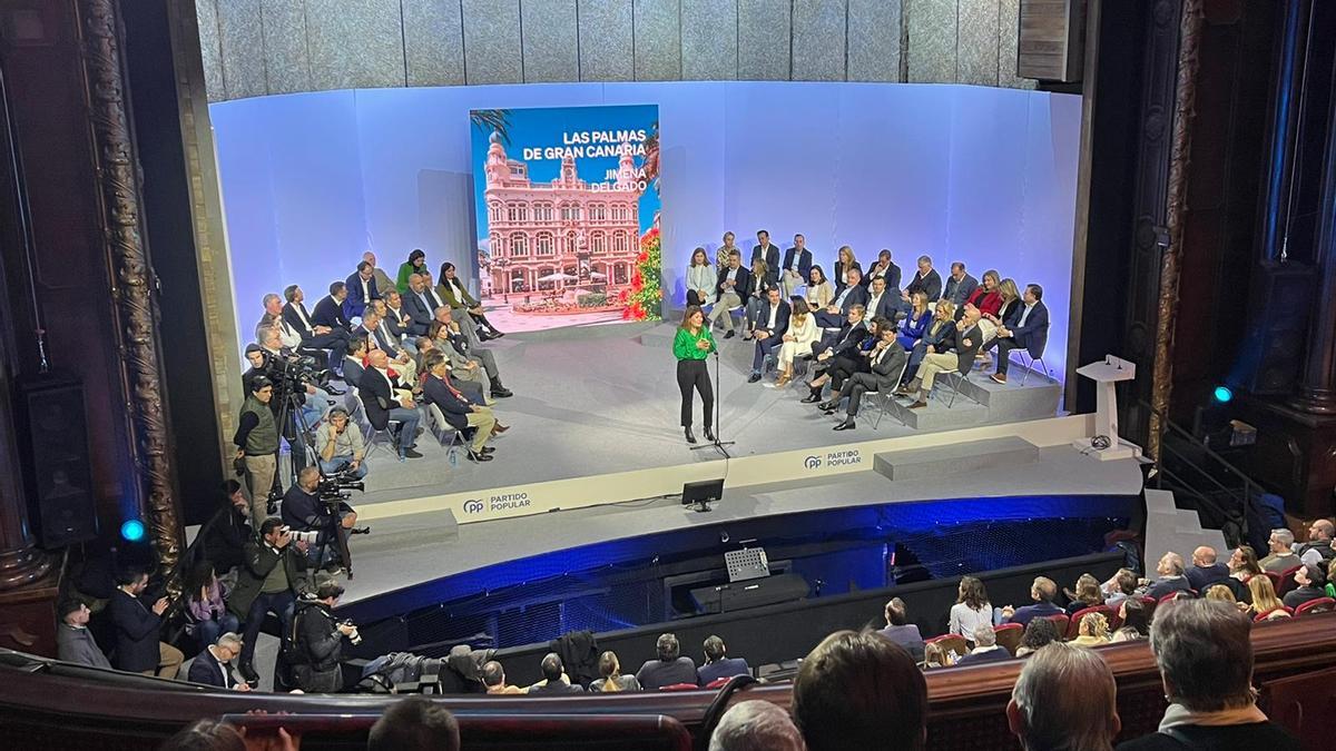 Acto de presentación de los candidatos y candidatas a las alcaldías de las 50 capitales de provincia de España