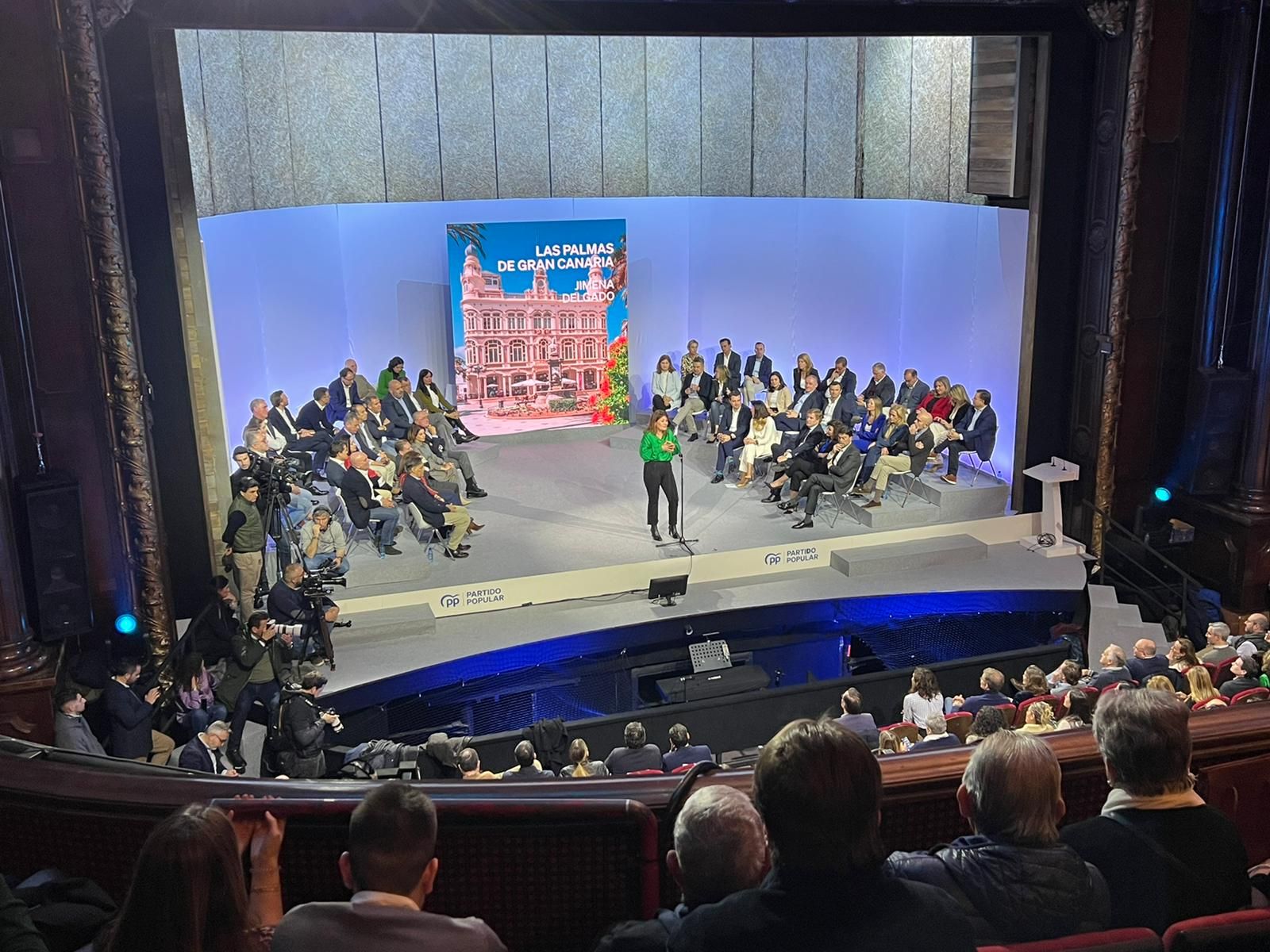 Acto de presentación de los candidatos y candidatas a las alcaldías de las 50 capitales de provincia de España