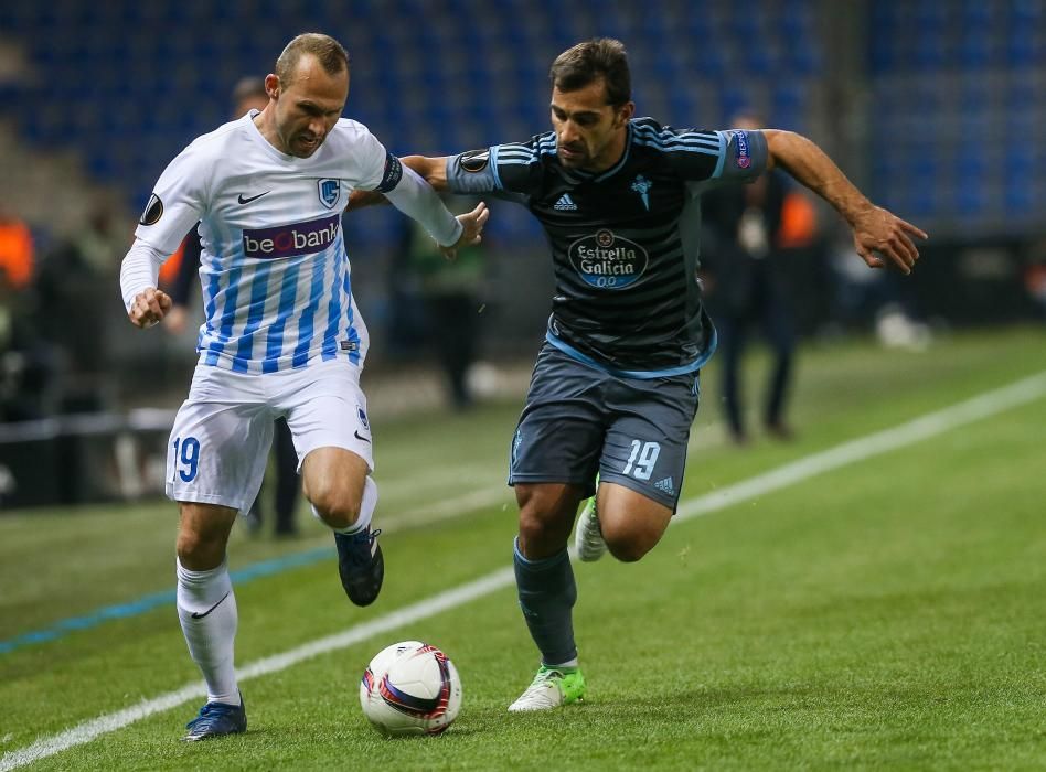 Genk - Celta: el partido en imágenes