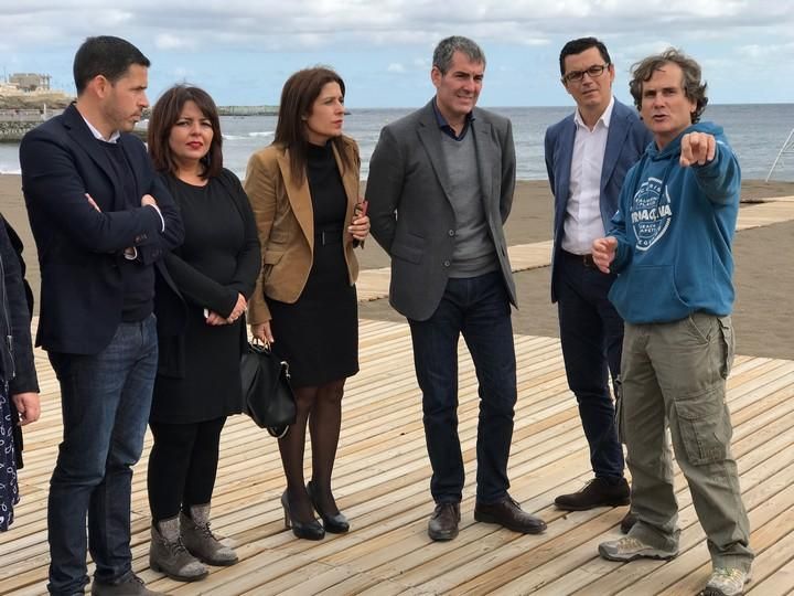 Visita de Fernando Clavijo a Telde