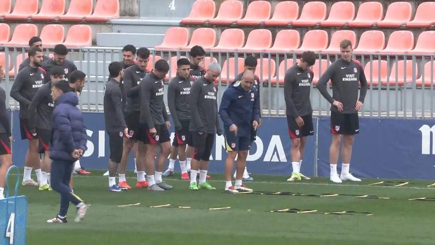 El Atlético, con 8 apercibidos: Llorente, Barrios, Pubill, Giuliano, Simeone…