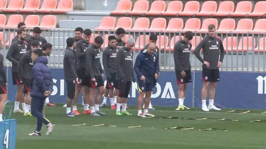 El Atlético, con 8 apercibidos: Llorente, Barrios, Pubill, Giuliano, Simeone…