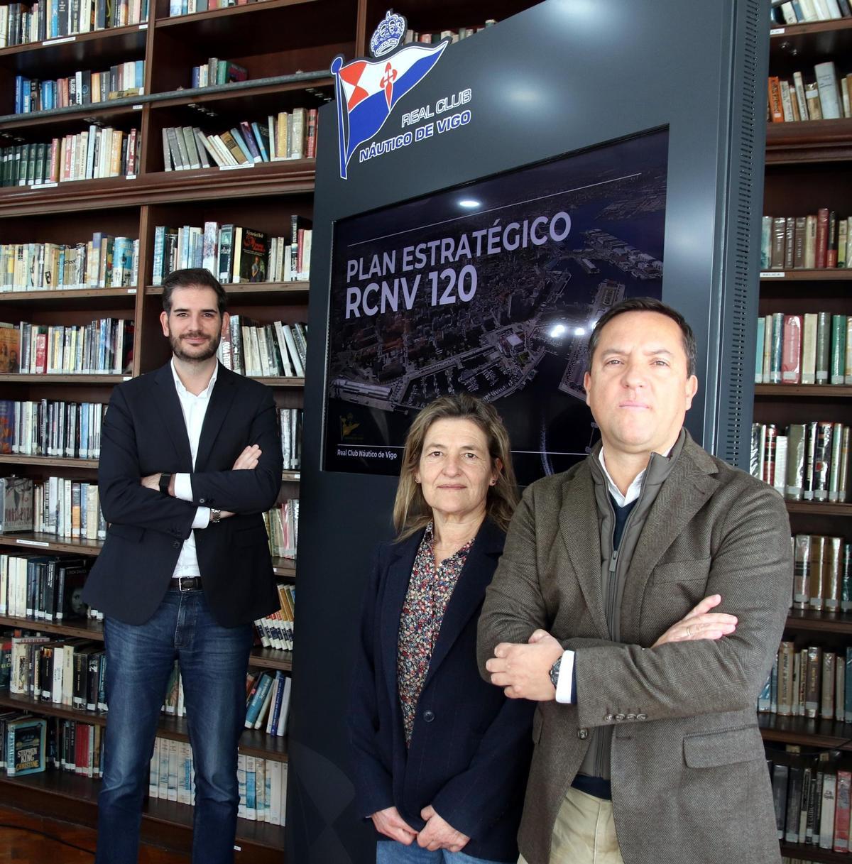 Desde la izquierda, Tone Pérez, Loló Pereira y David Suárez.