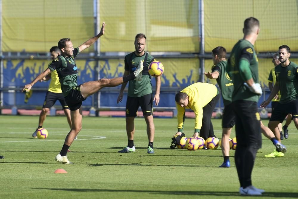 Entrenamiento de la UD Las Palmas