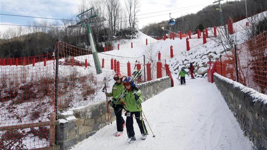 Nevadas, temperaturas bajas y viento muy fuerte en el Pirineo para los próximos días