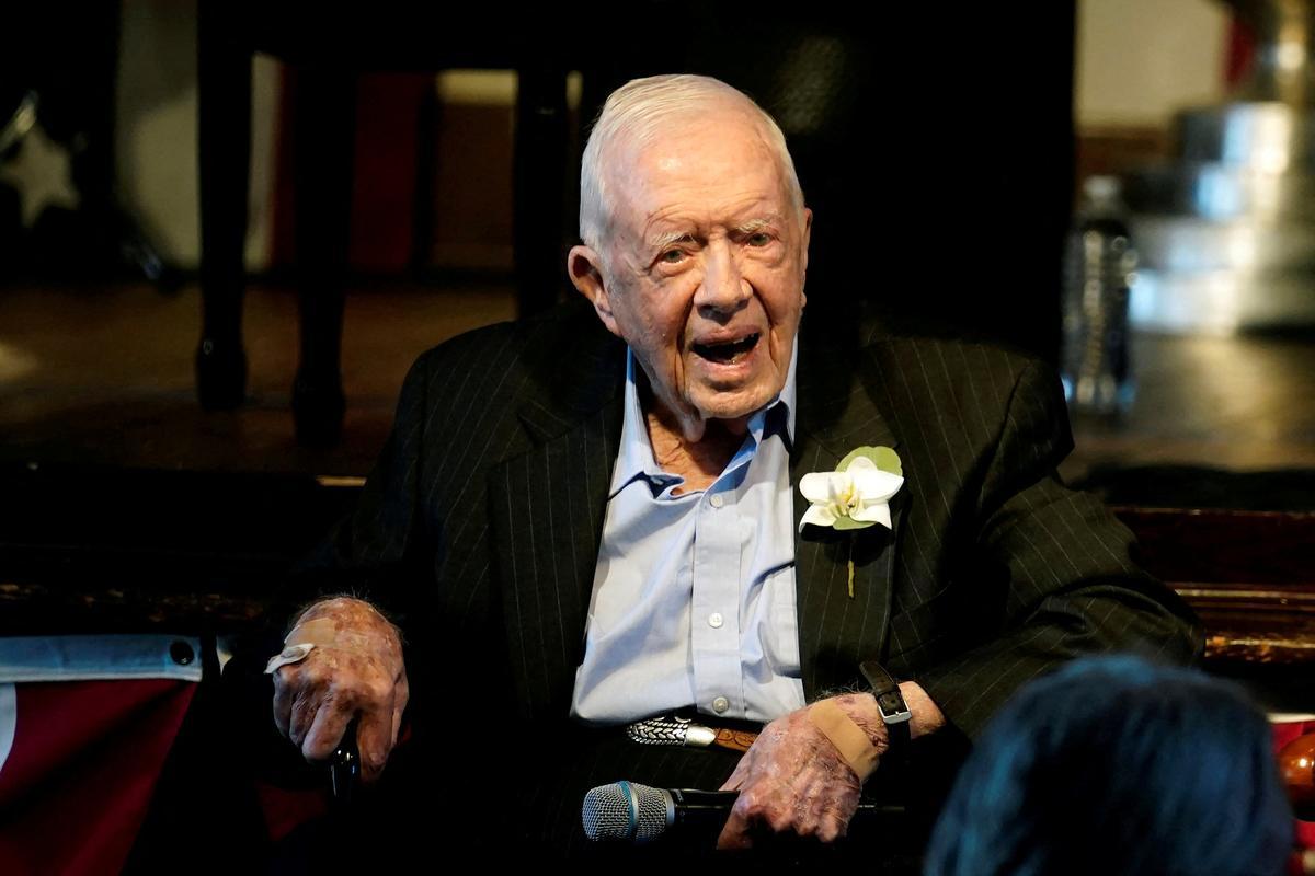 L’expresident dels EUA Jimmy Carter comença a rebre cures pal·liatives al seu domicili