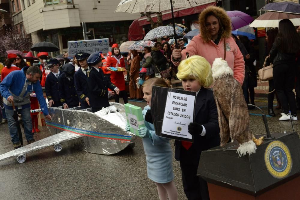 Carnaval infantil en Mieres y Pola de Lena