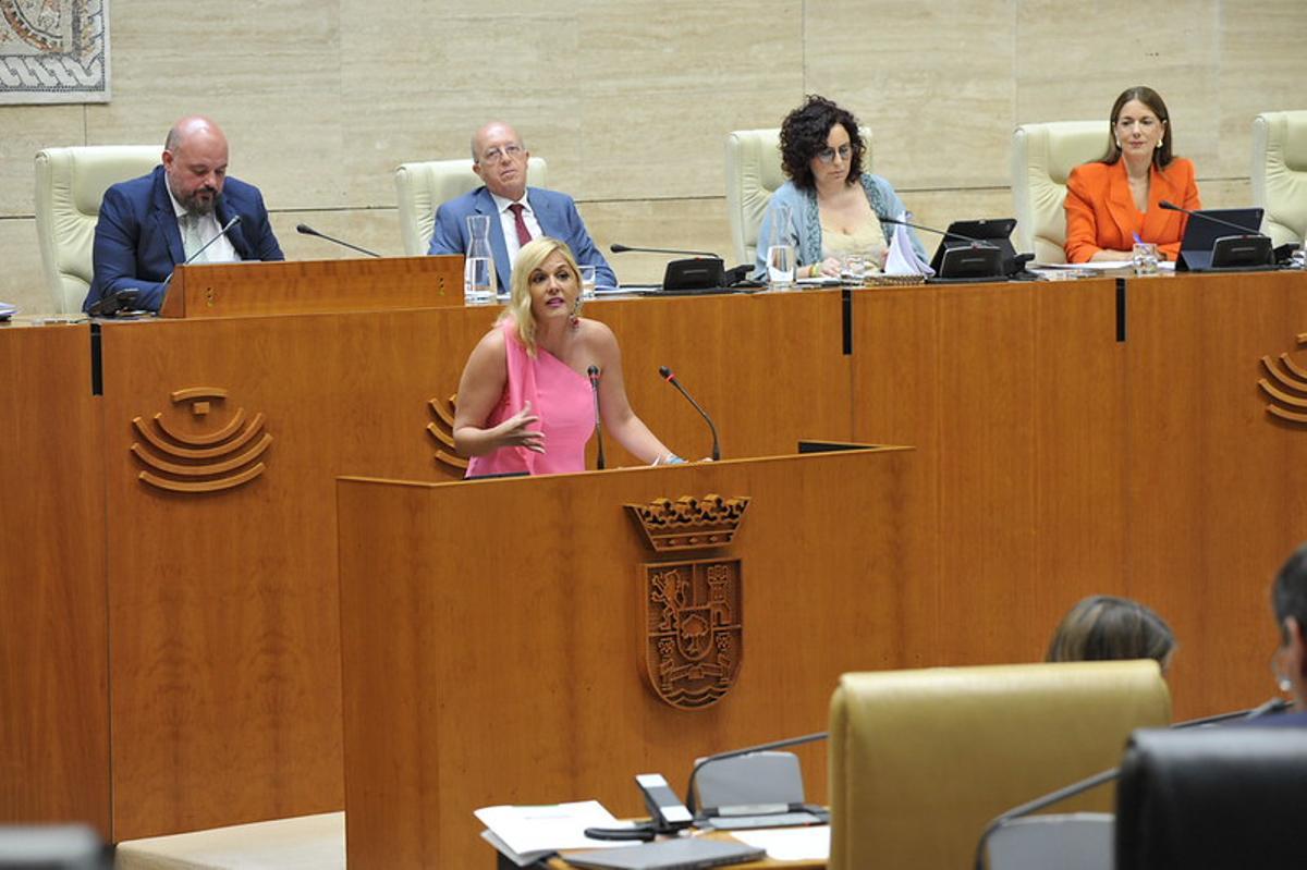 Fotogalería | Sesión plenaria en la Asamblea de Extremadura