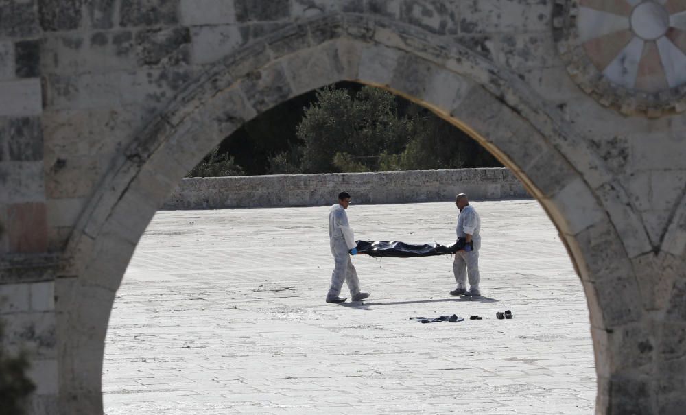 Tres terroristas muertos en un atentado en Jerusalén