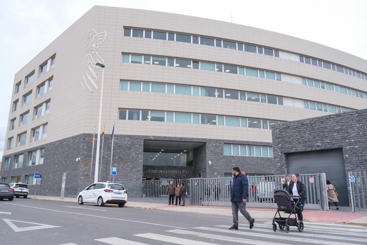 Ciudad de la Justicia de Elche, donde se desarrolló el juicio por la agresión sexual