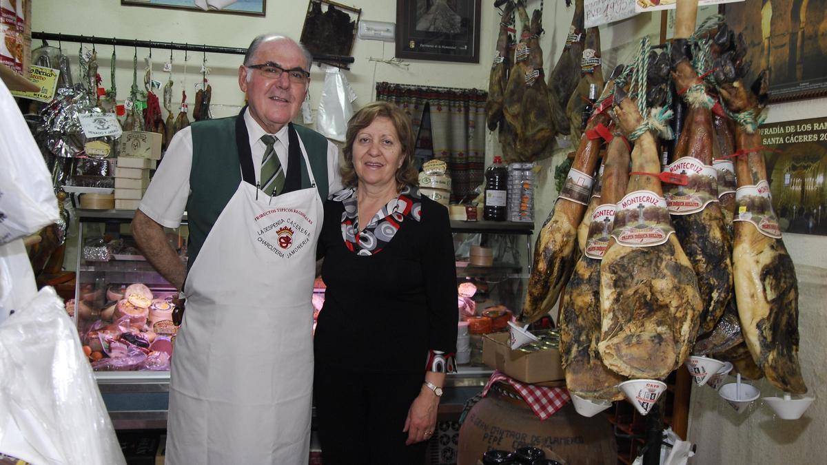 La Despensa Cacereña: Pepe Cantero y Chelo Espadero.