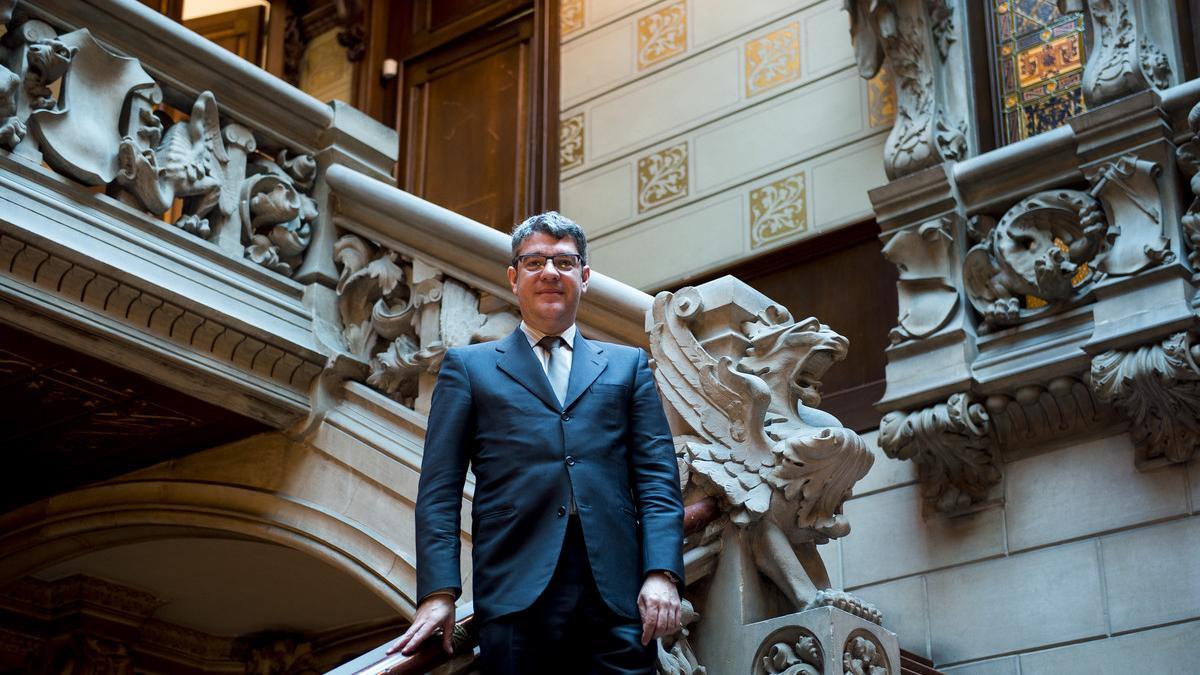 Álvaro Nadal, en la delegación del Gobierno en Barcelona.