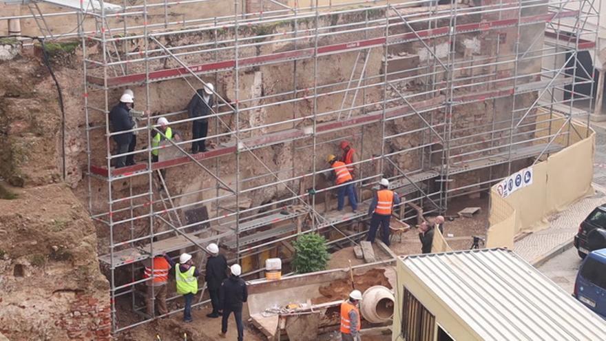 Rehabilitación de la muralla de Badajoz