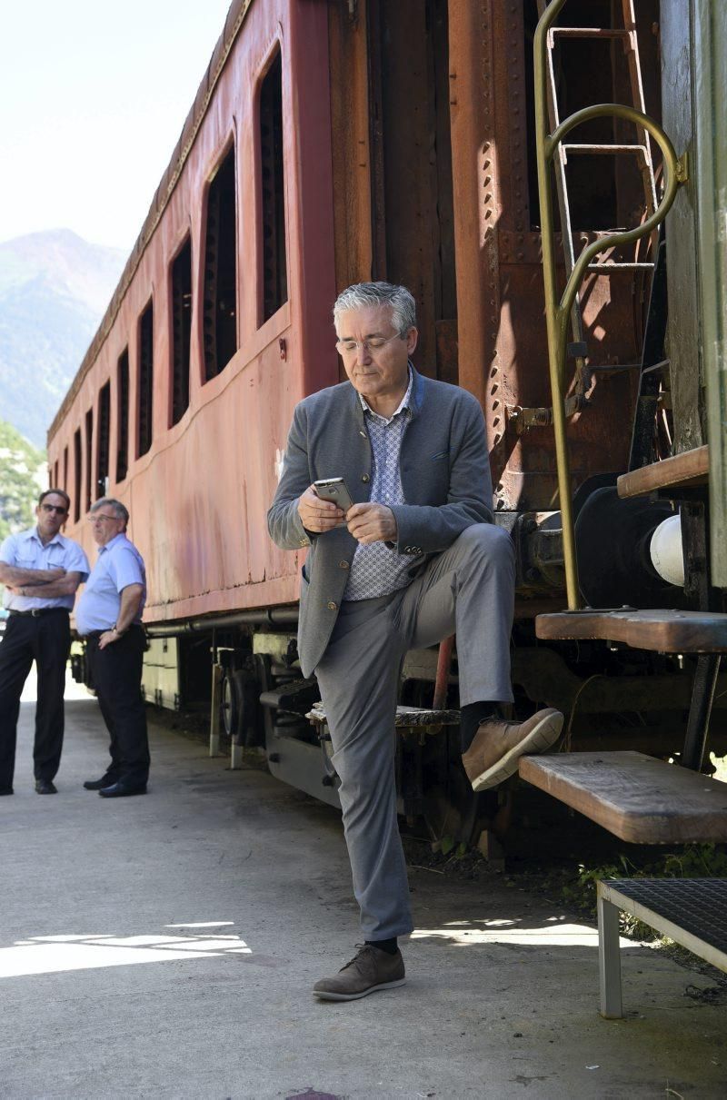 Reapertura de la línea ferroviaria internacional de Canfranc