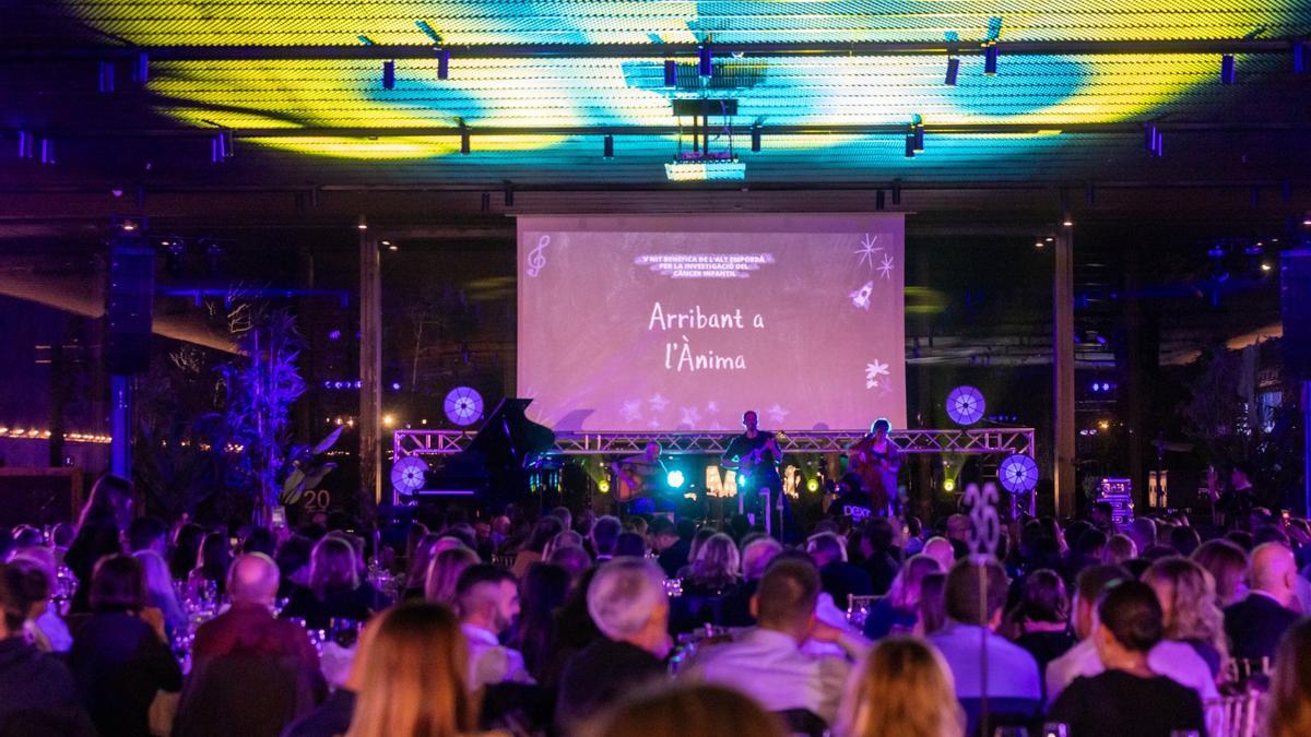 Pla general de la gala Ànima al castell de Peralada