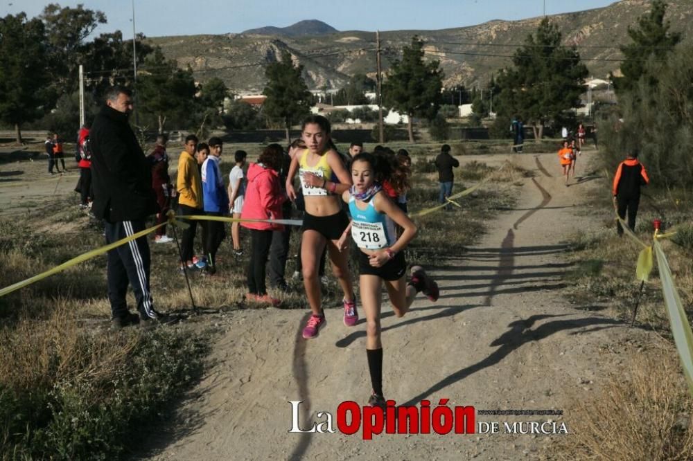 Final regional de campo a través infantil