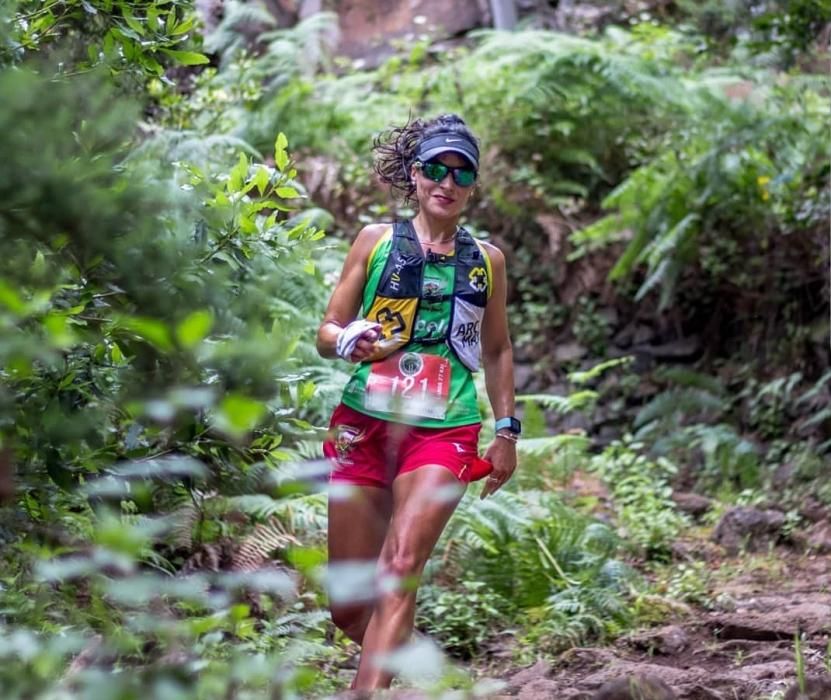 Begoña González, ganadora de la Maratón de Santa C