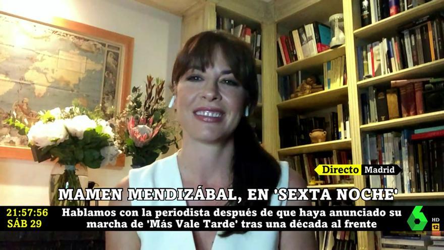 Mamen Mendizábal detalla los motivos por los que deja de presentar ‘Más vale tarde’