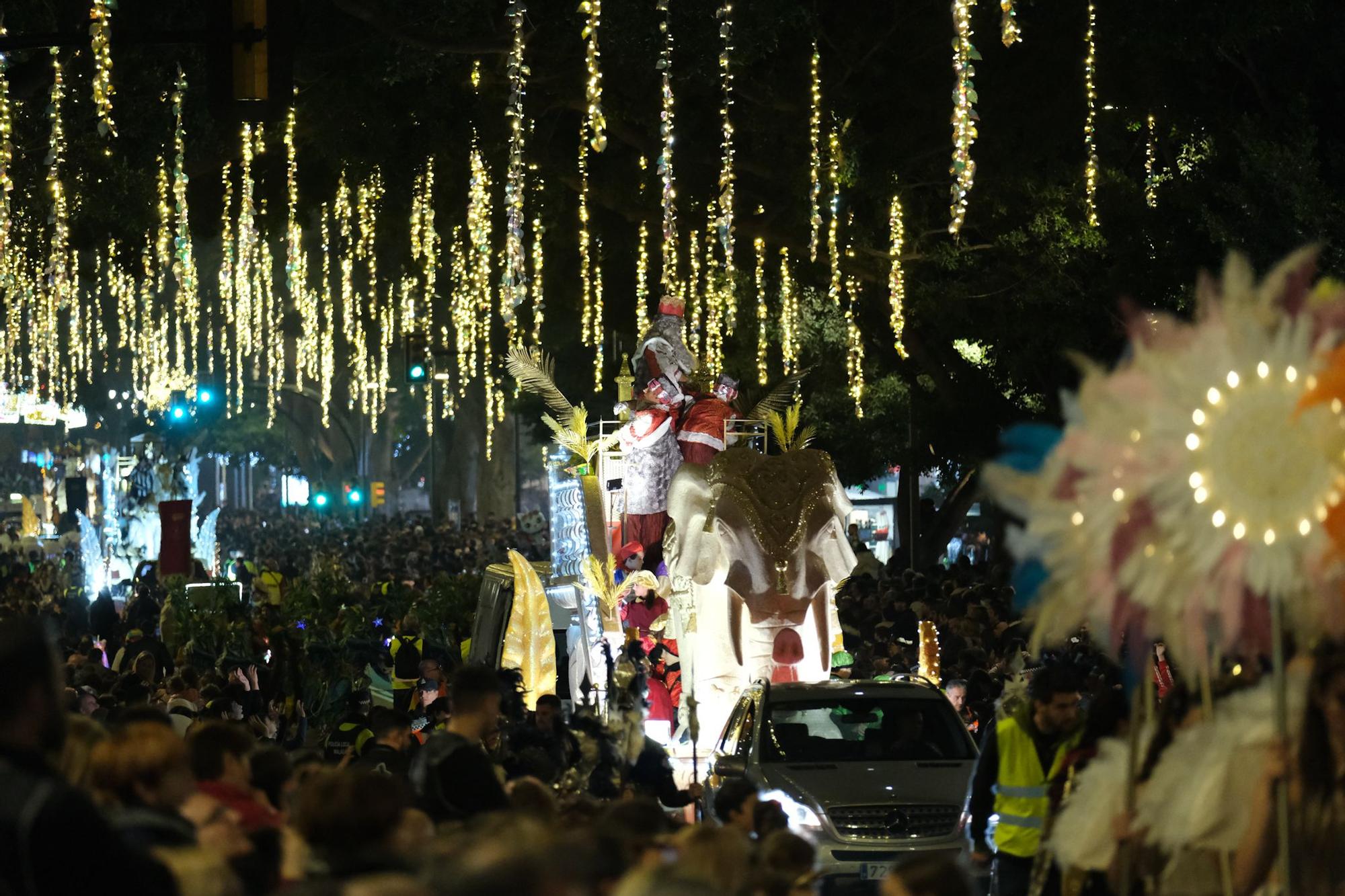 La Cabalgata de los Reyes Magos de Málaga 2023, en imágenes