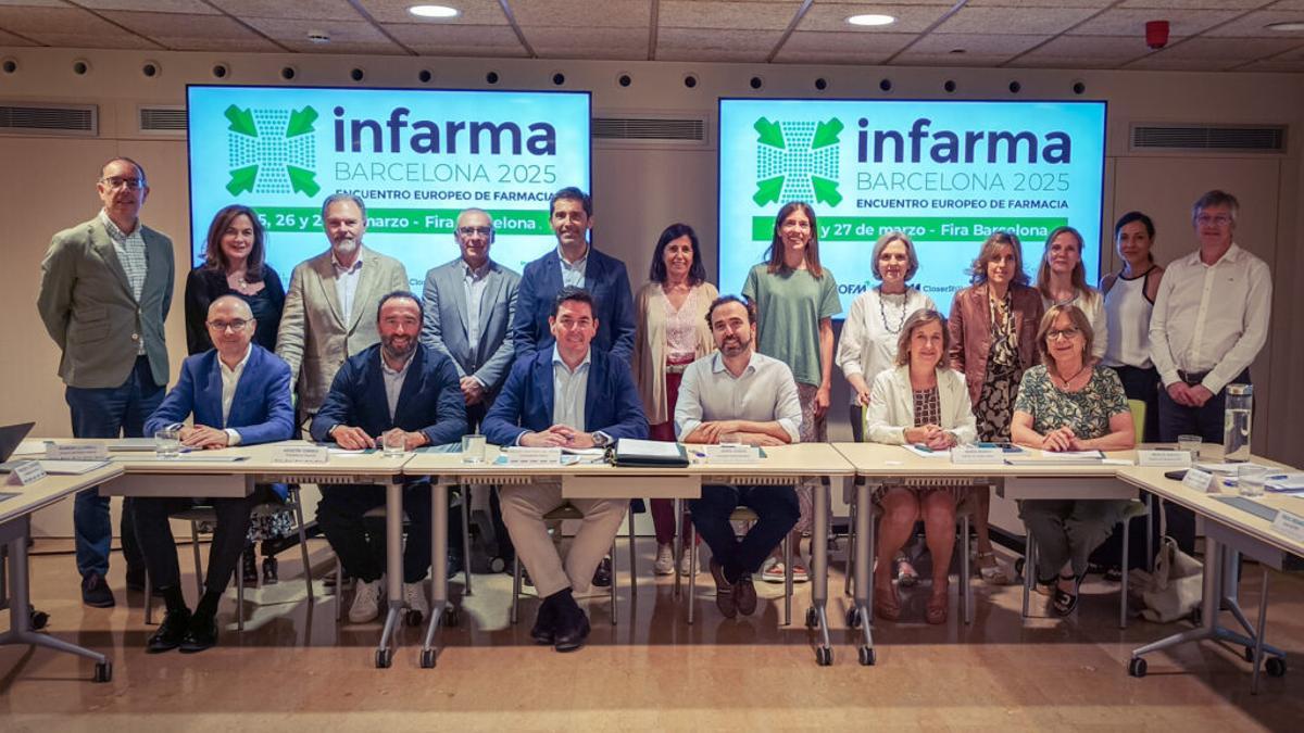 El comité organizador de Infarma 2025.