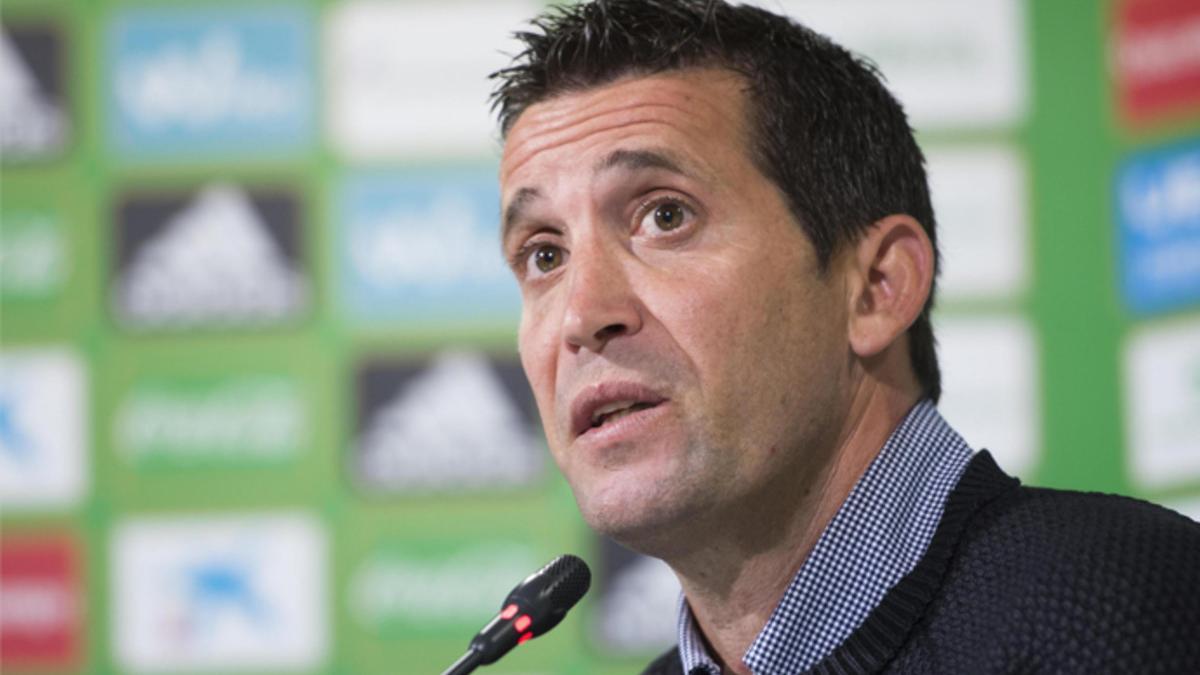 Juan Merino, entrenador del Real Betis