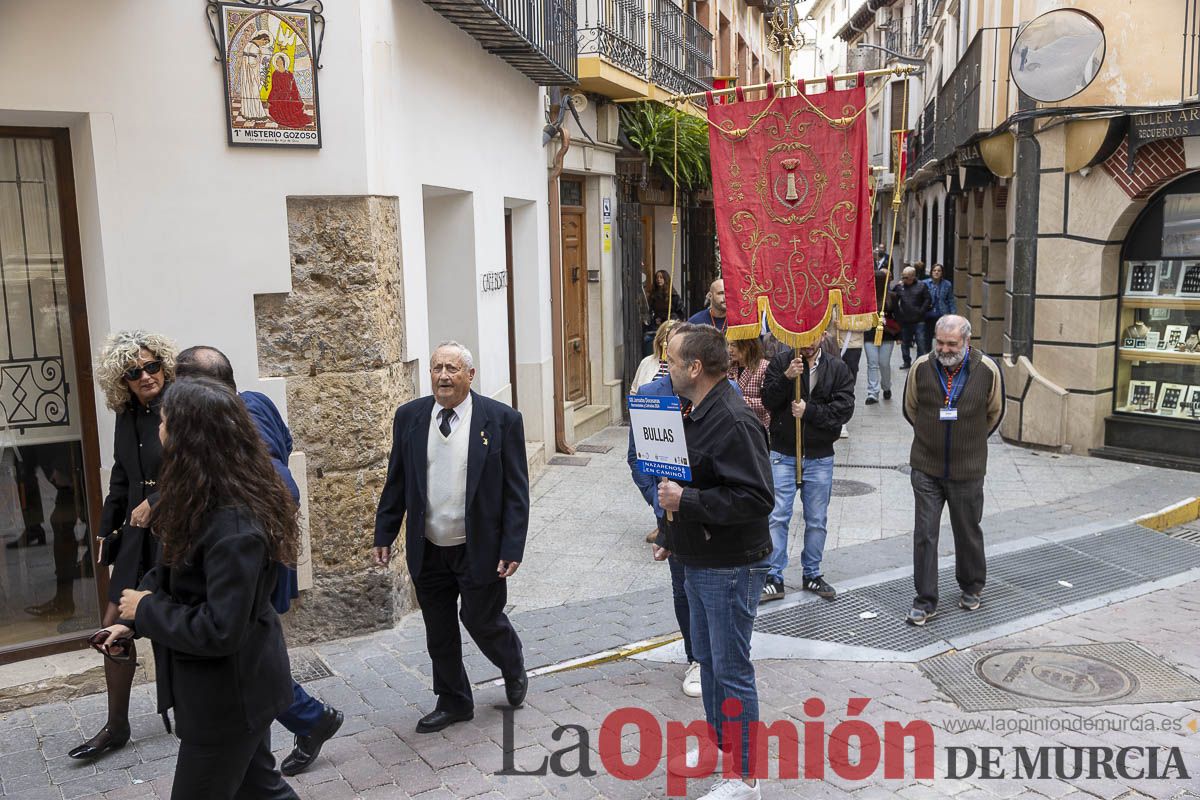 Cofradías y Hermandades de Semana Santa Peregrinan a Caravaca