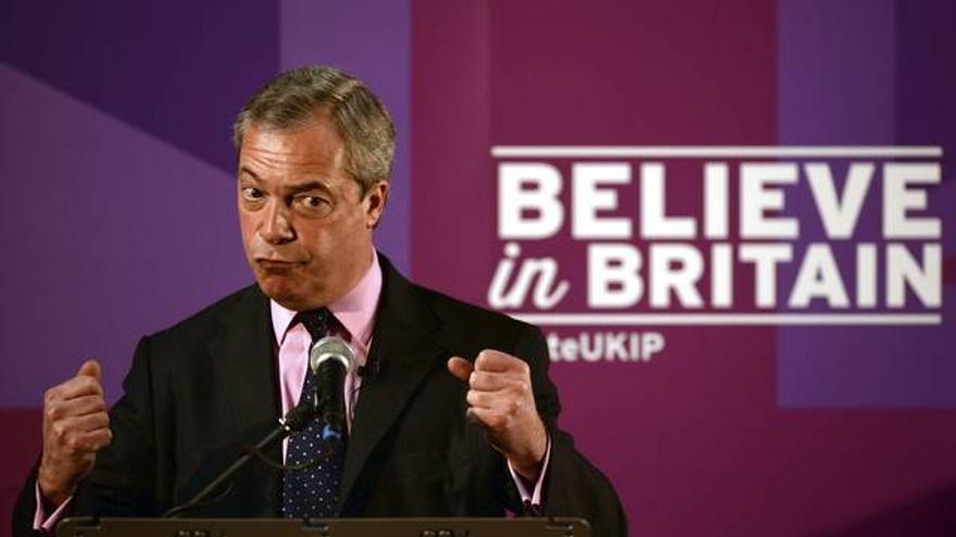Nigel Farage, el antieuropeísta con un futuro incierto