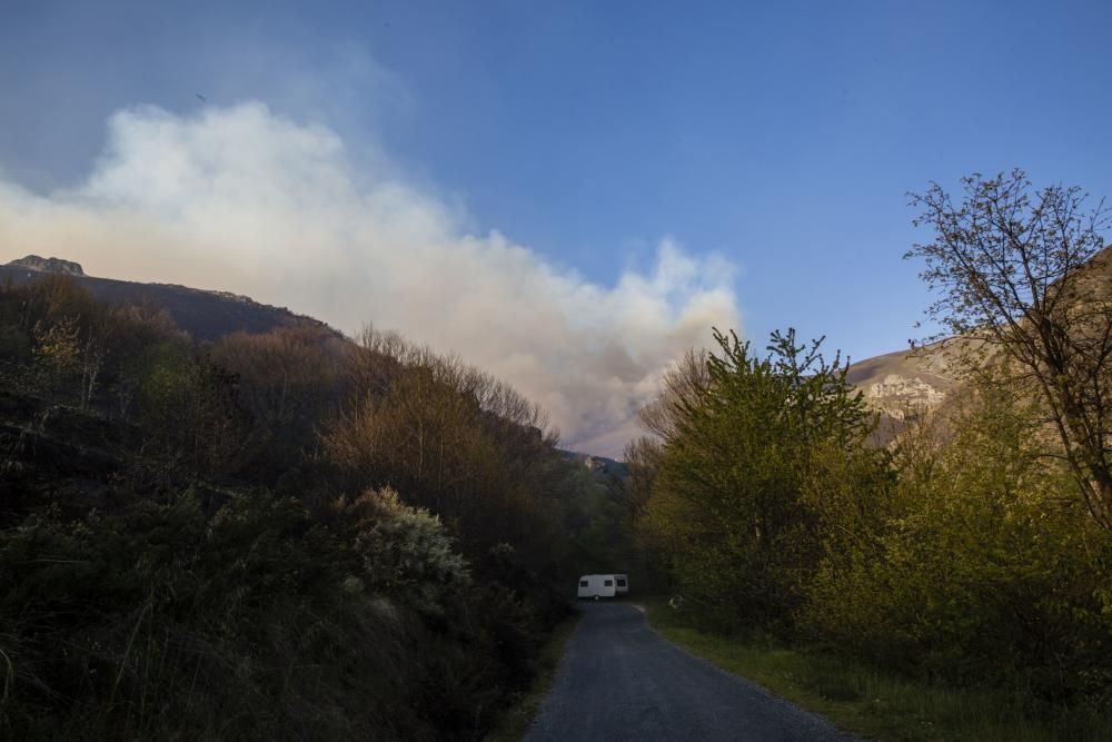 Indendios en Asturias.