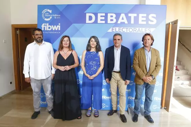 Debate de los candidatos por Baleares a las elecciones generales en el Club Diario de Mallorca