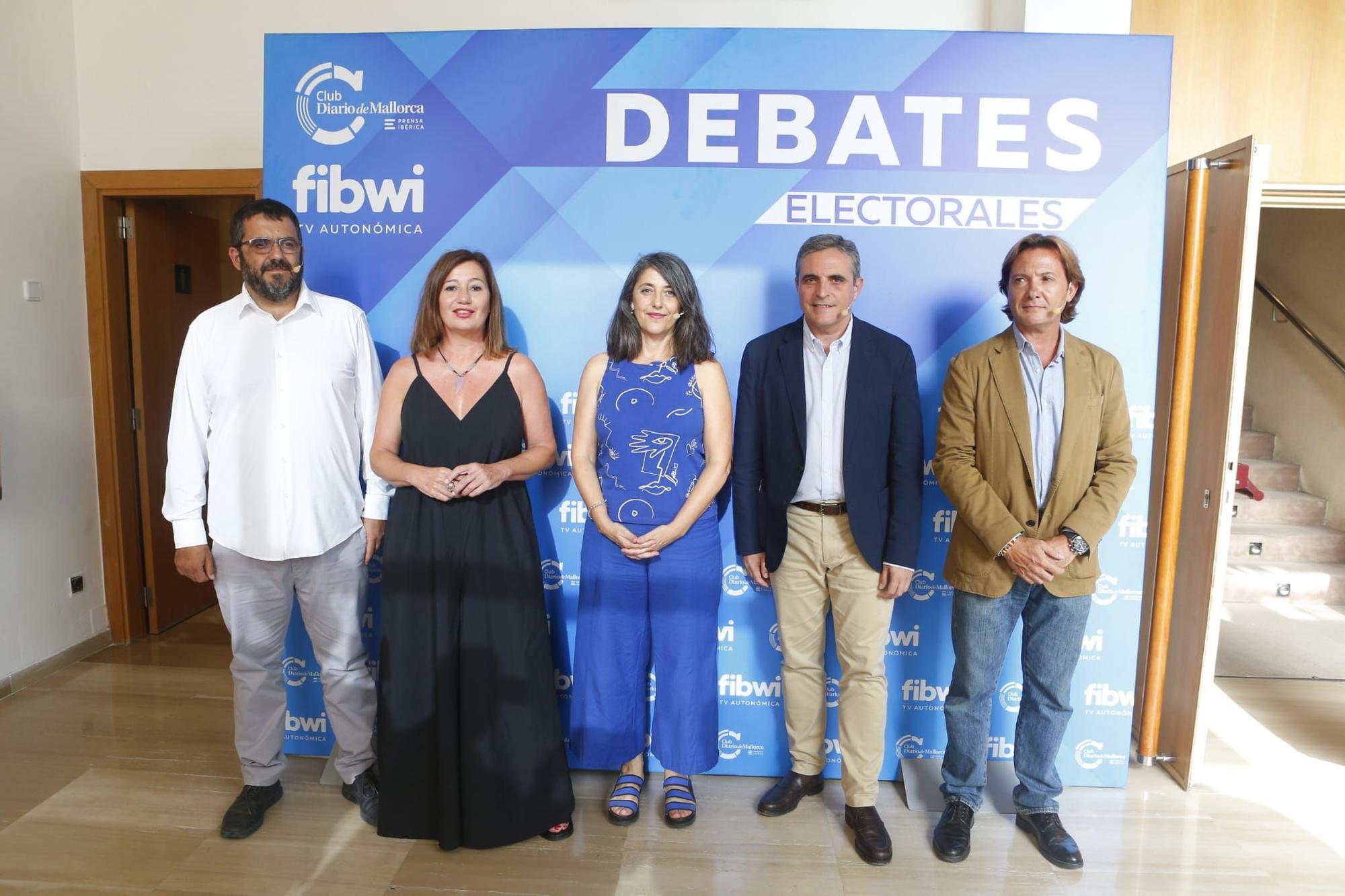 Debate de los candidatos por Baleares a las elecciones generales en el Club Diario de Mallorca