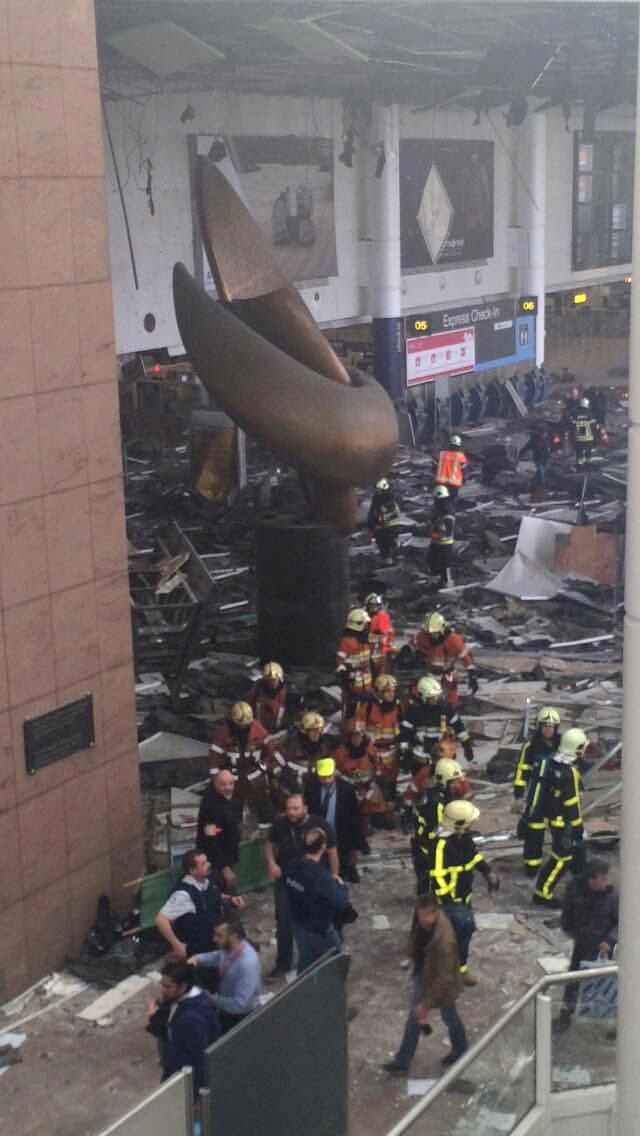 Cadena de atentados en Bruselas