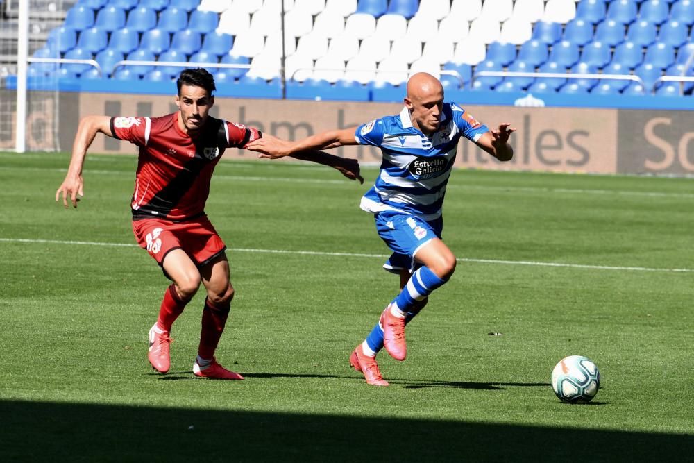 El Dépor rescata un punto ante el Rayo: 3-3