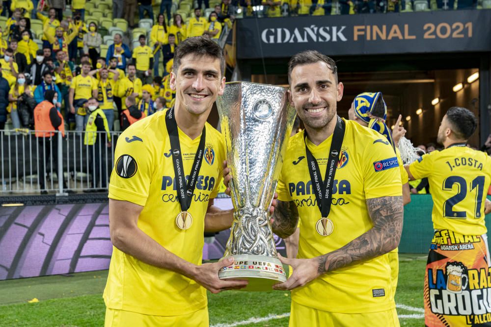 Así se vivió desde dentro la fiesta del Villarreal por ganar la Europa League