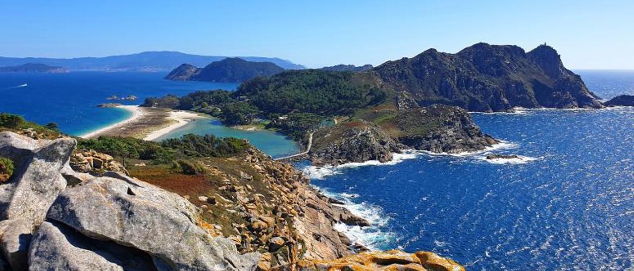 Vista del archipiélago
de Cíes. | // MARTA G. BREA