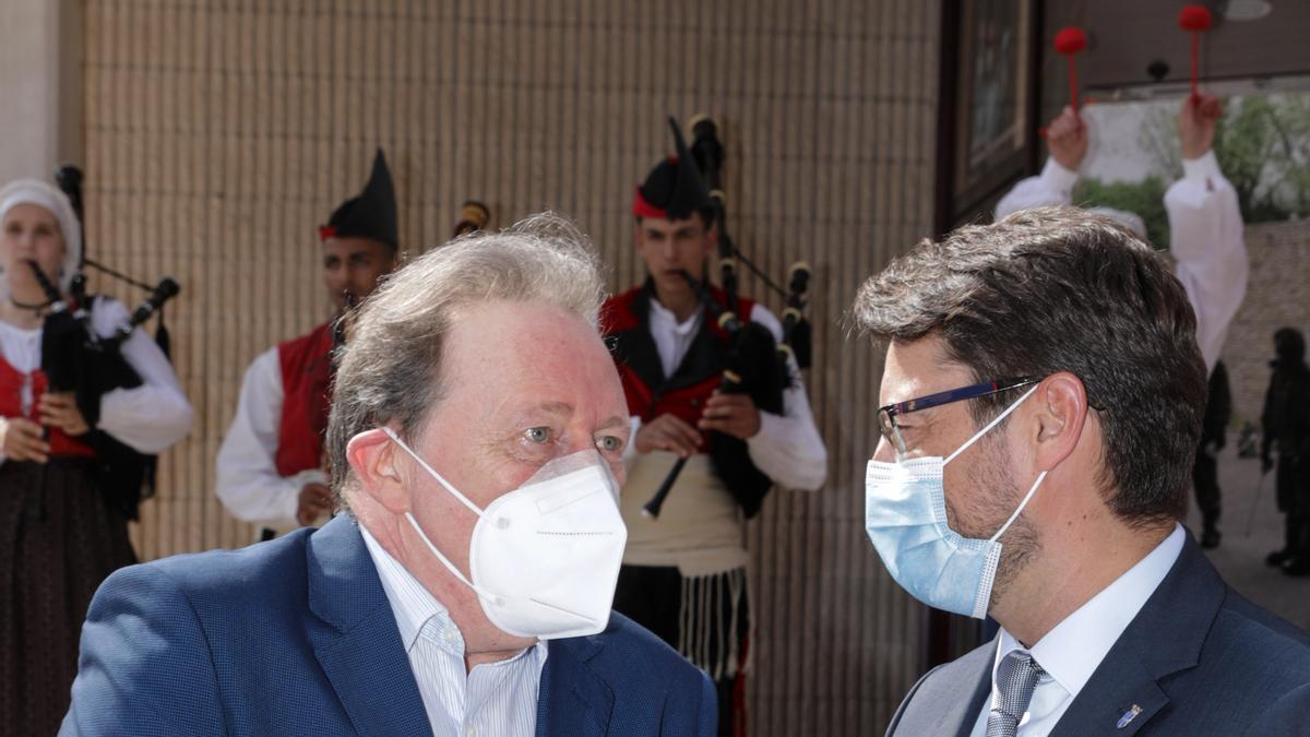 El presidente y otras autoridades acuden a la inaguración de la  Feria Internacional de Muestras Asturias en Gijón