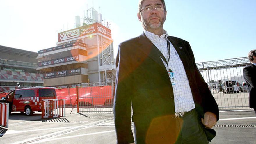 Salvador Servià al Circuit de Catalunya a Montmeló.