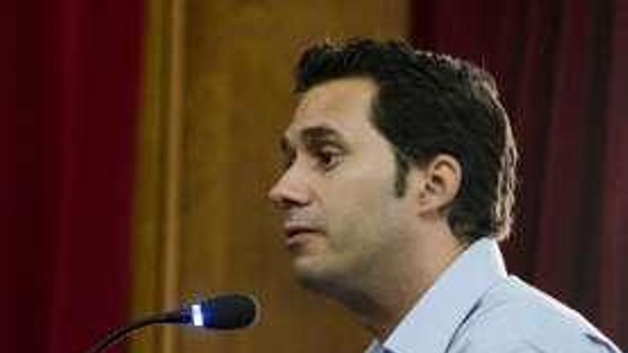 El acusado, en el juicio. // B. Lorenzo