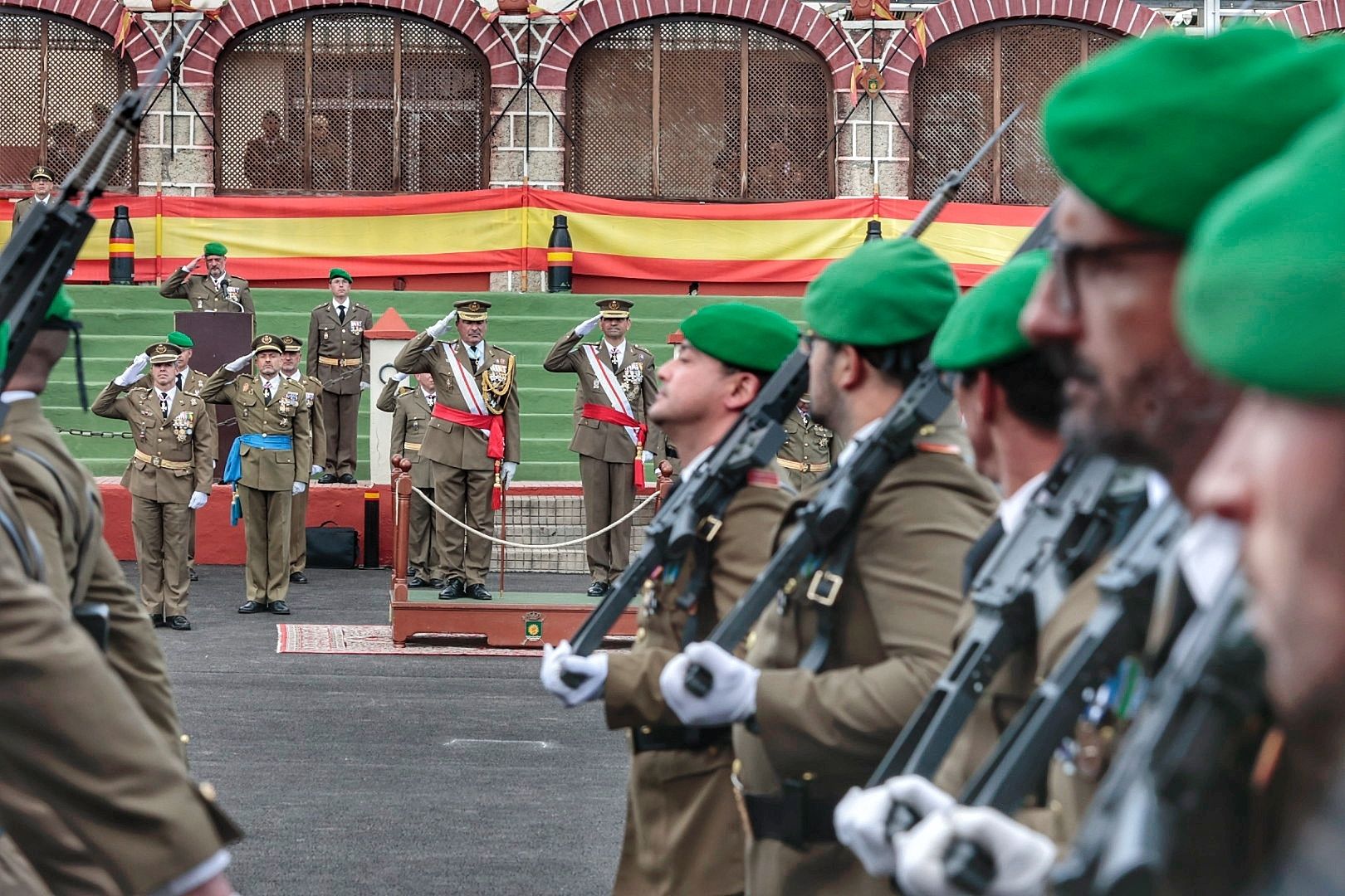 Acto militar por San Juan Bosco, patrón de los especialistas del Ejército