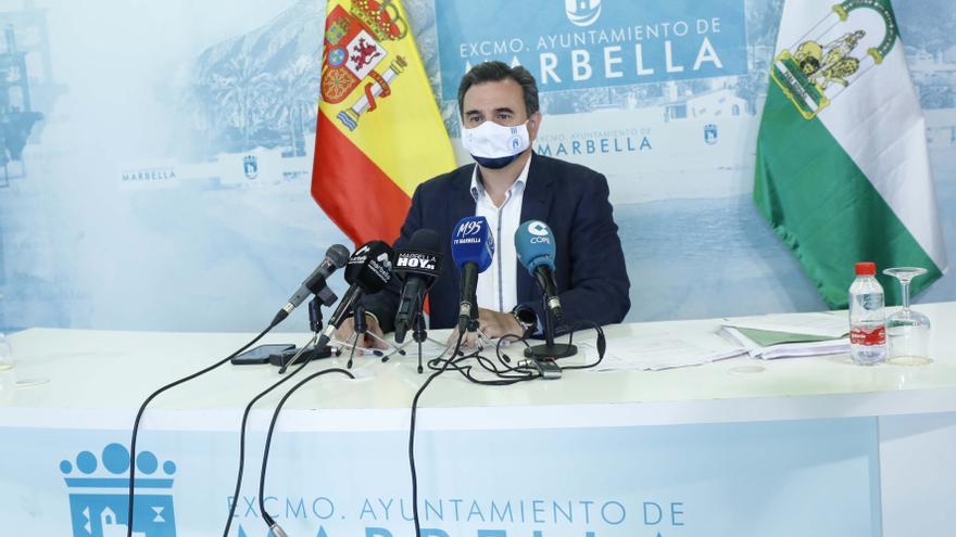 El portavoz municipal de Marbella, Félix Romero