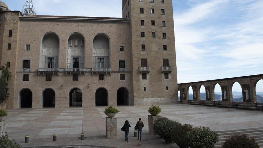 Una imatge de Montserrat captada el diumenge 8 de novembre