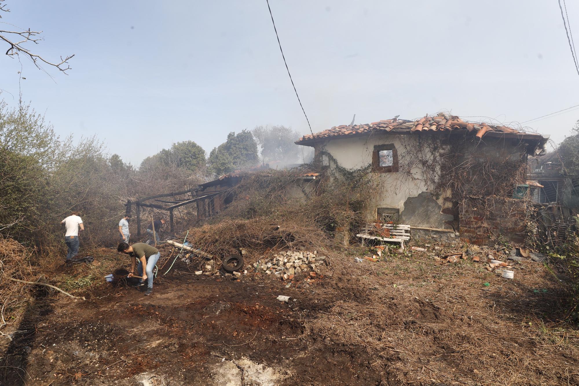 EN IMÁGENES: Gran oleada de incendios en Asturias