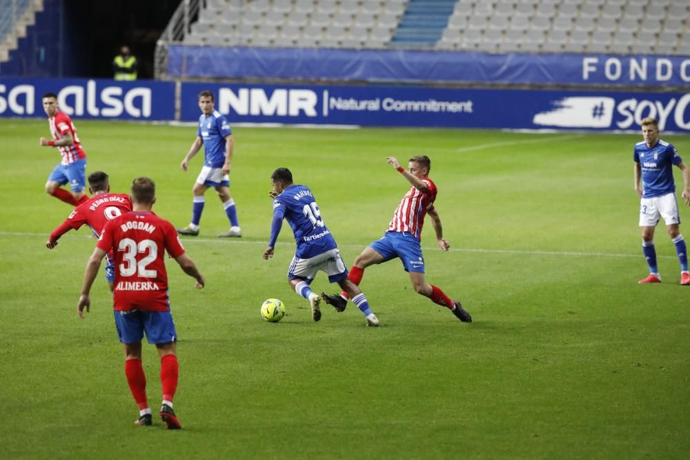 Derbi Real Oviedo-Sporting: El derbi asturiano en imágenes