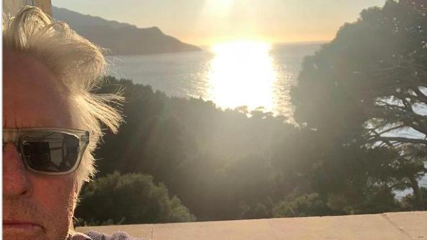 Michael Douglas schickt Sonnengrüße von Mallorca