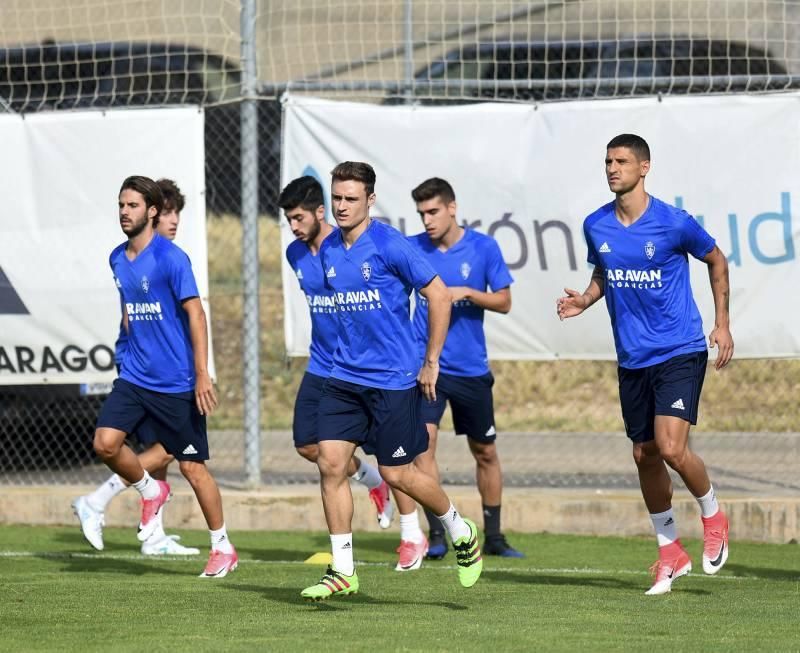 Primer entrenamiento del Real Zaragoza